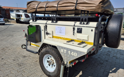 Pre-owned 2014 Jurgens Safari XT140 Off-Road Camping Trailer for sale