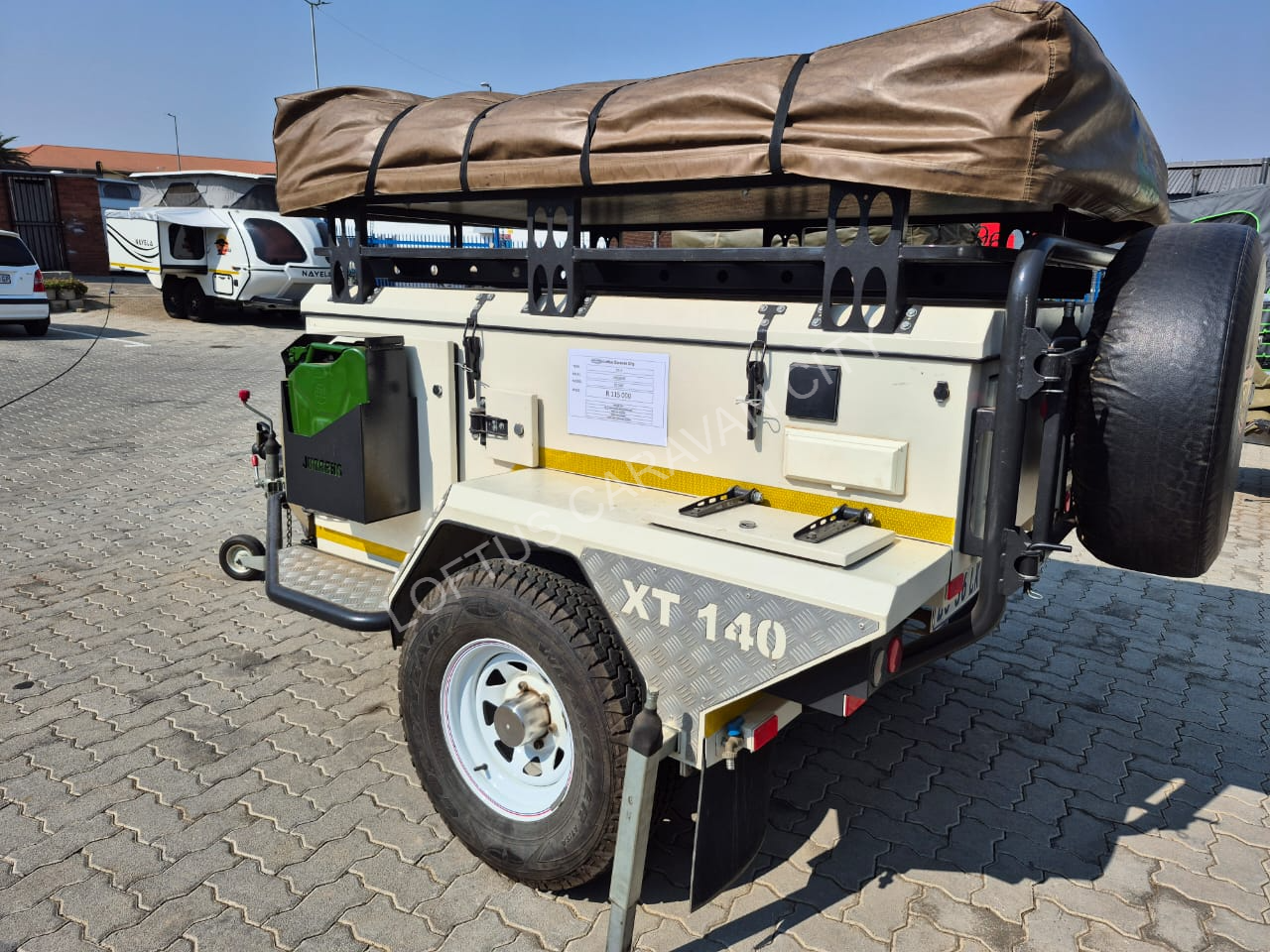 2014 Jurgens Safari XT140 Off-Road Camping Trailer